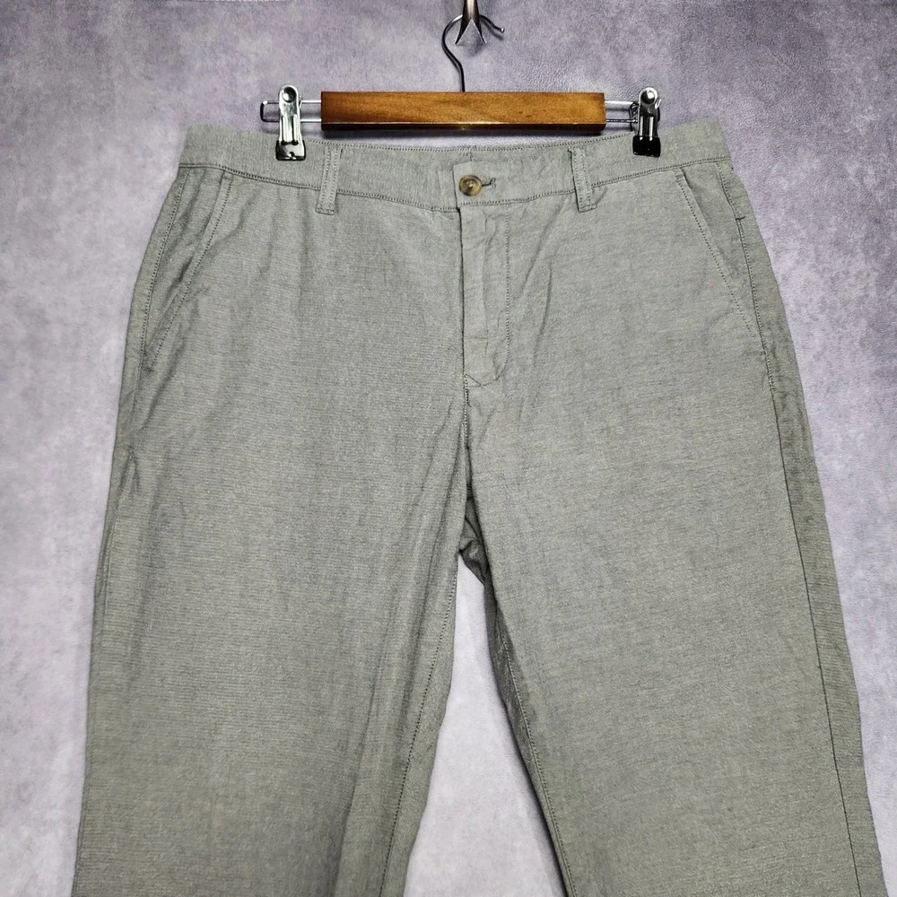 Bonobos Slim Gray Pants Mens Size‎ 33x30 Chinos Casual